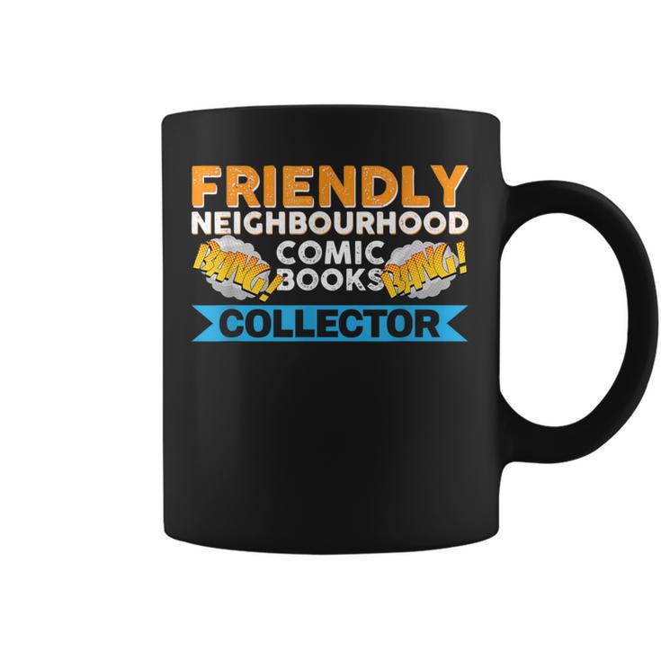 Friendly Neighbourhood Comic Books Collector Graphic Print Coffee Mug