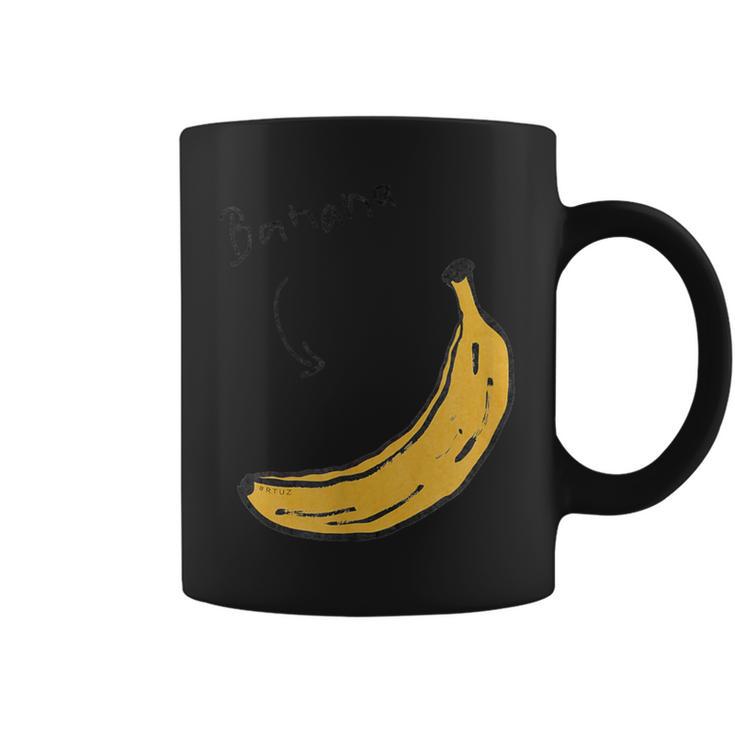 Frutaegana Plátanos Humor Plátanoegano Divertido Plátano Taza de café