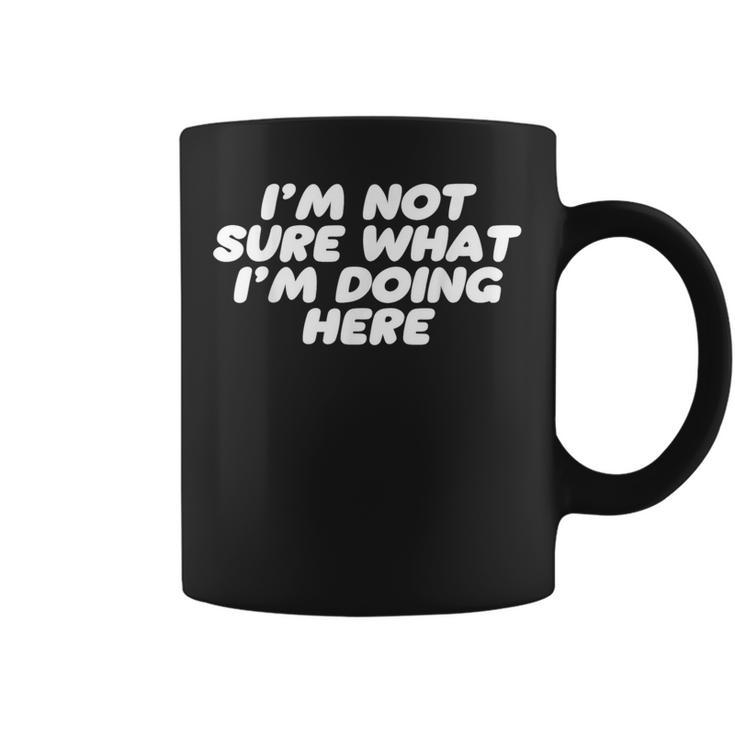 I'm Noture What I'm Doing Here Confused コーヒーマグ