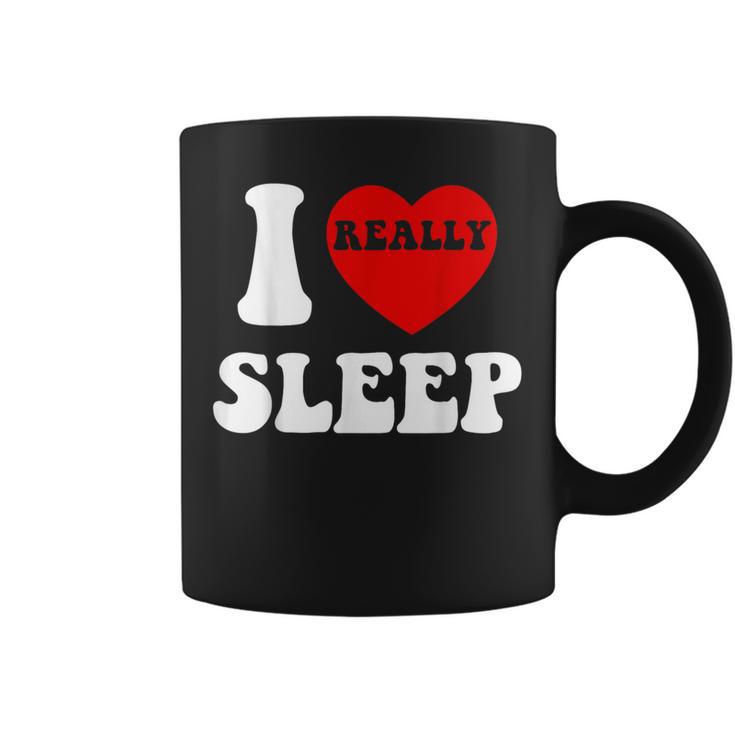 I Loveleep Heart Naps Lazy Relaxing For Men コーヒーマグ