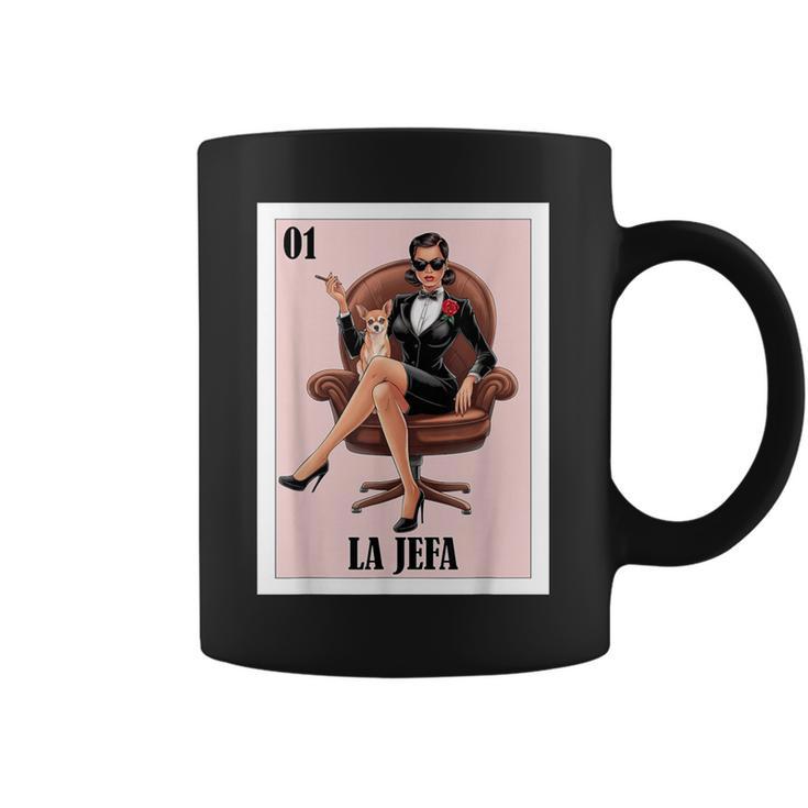 Mexican For Chihuahua Moms La Jefa Coffee Mug