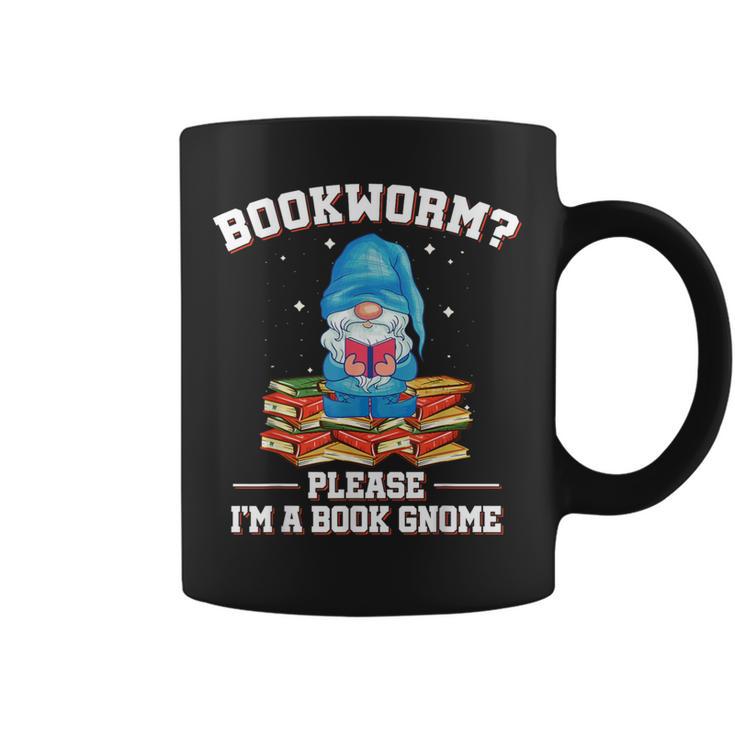 Garden Gnomes Bookworm Please Im A Book Gnome Book Lover Graphic Print Coffee Mug