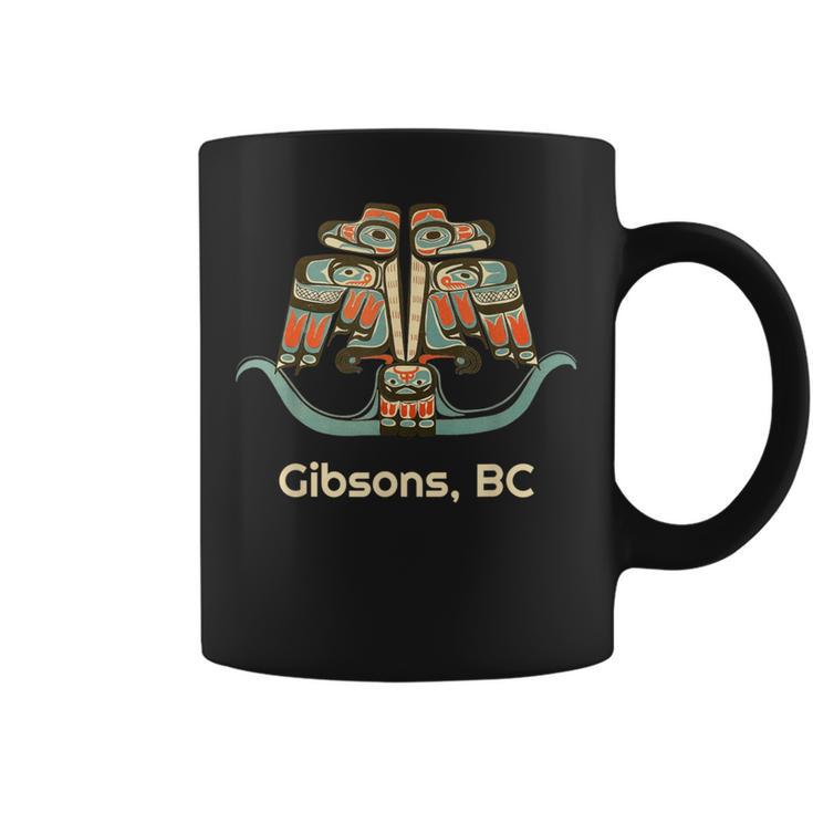 Gibsons ブリティッシュコロンビア サンダーバード バードウォッチング コーヒーマグ