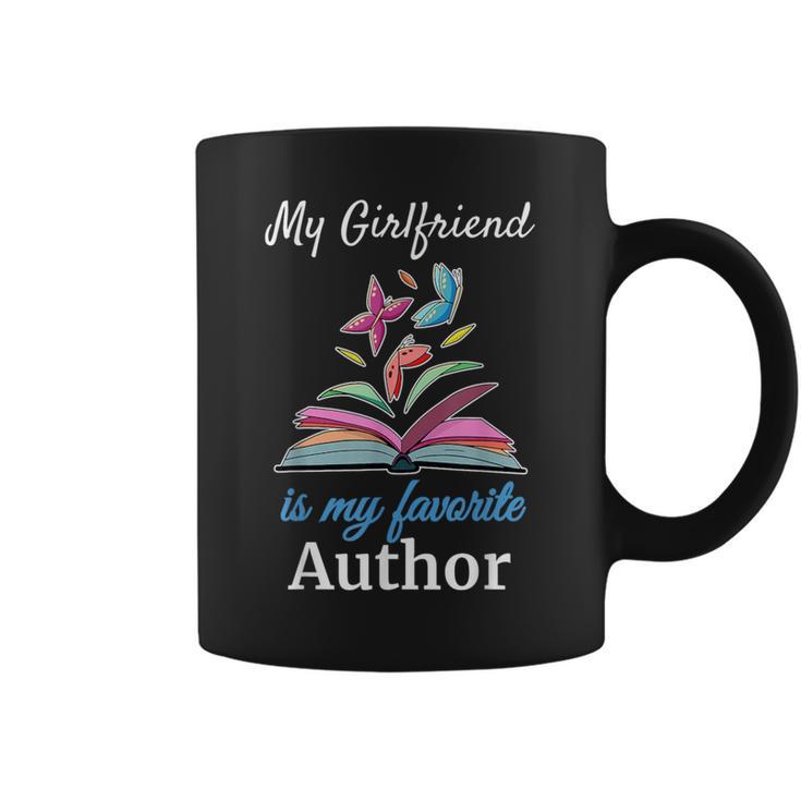 My Girlfriend Is My Favorite Author For Book Lovers Graphic Print Coffee Mug