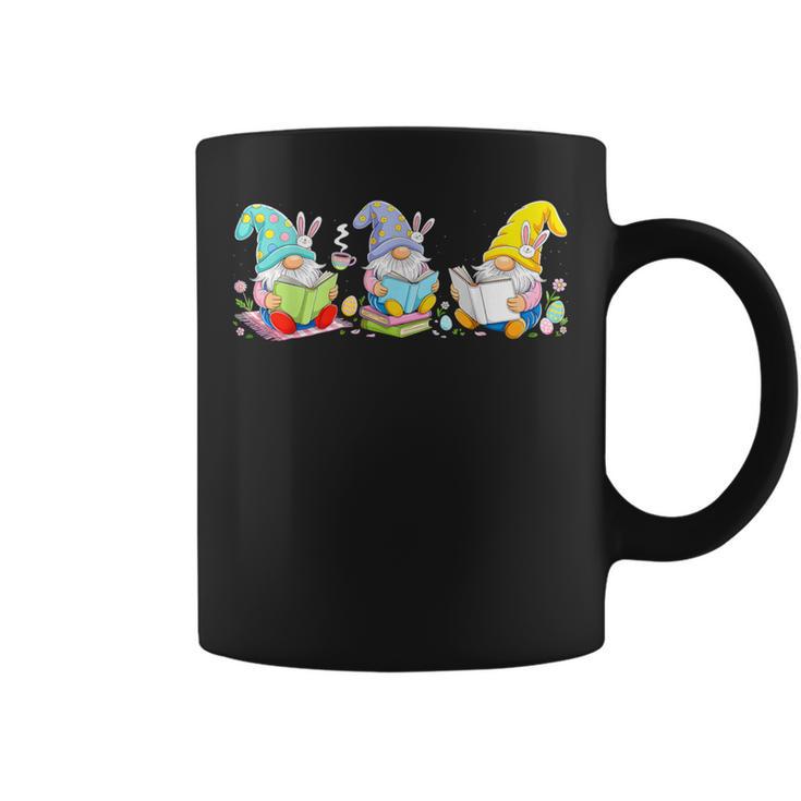 Gnomes Reading Books Teacher Easter Day Eggs Book Lovers Graphic Print Coffee Mug Gnomes Reading Books Teacher Easter Day Eggs Book Lovers Graphic Print Coffee Mug