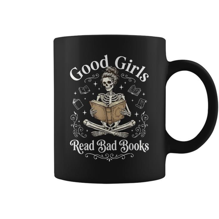 Good Girls Read Bad Books Graphic Print Coffee Mug