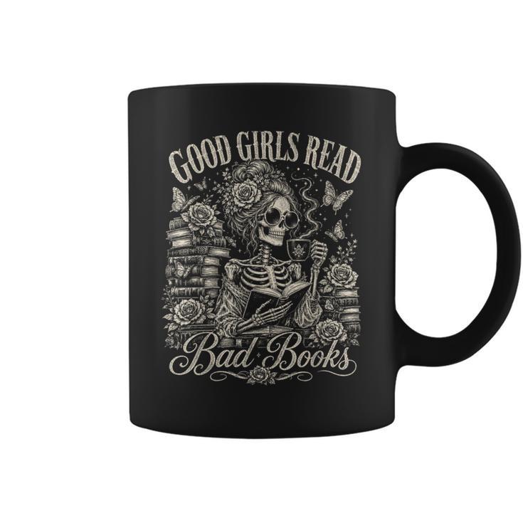 Good Girls Read Bad Books Smut Reader Dark Romance Graphic Print Coffee Mug