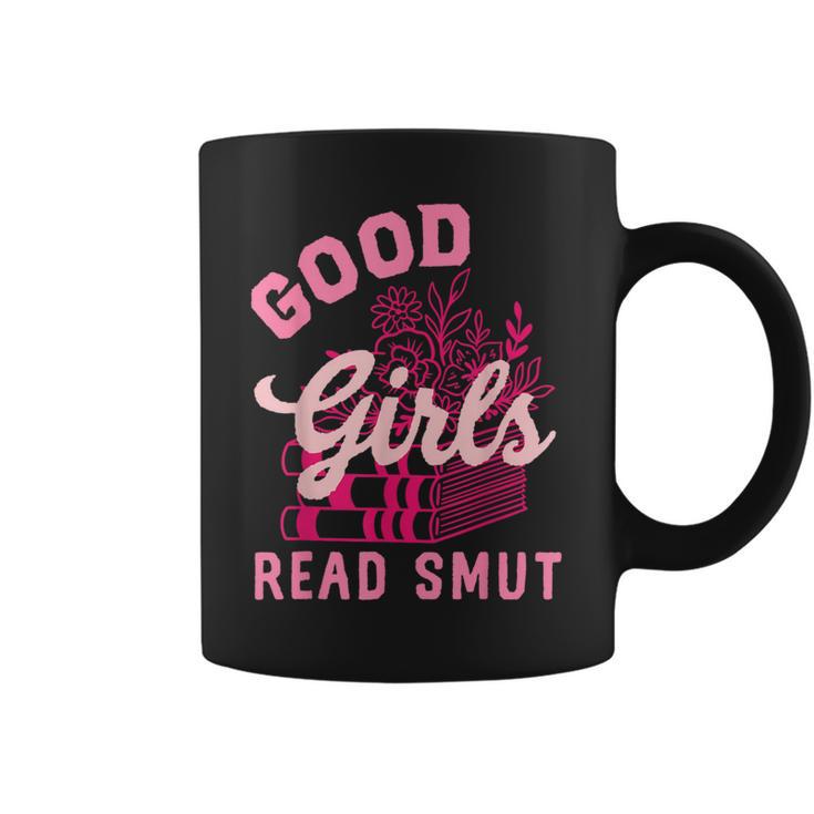 Good Girls Read Dirty Books Smutt Book Lover Women Spicy Graphic Print Coffee Mug