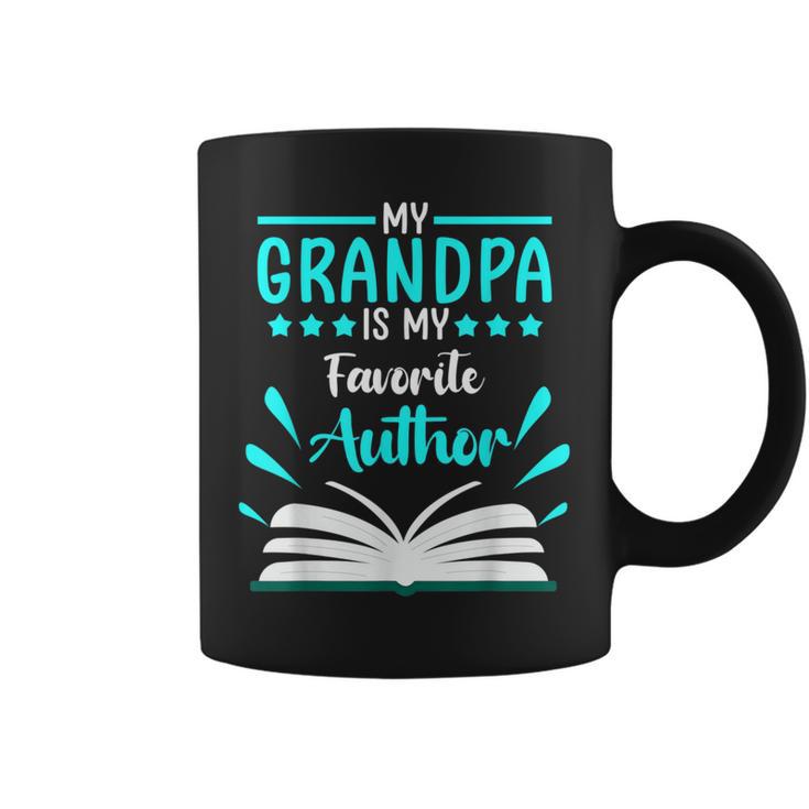 My Grandpa Is My Favorite Author Write Book Graphic Print Coffee Mug My Grandpa Is My Favorite Author Write Book Graphic Print Coffee Mug