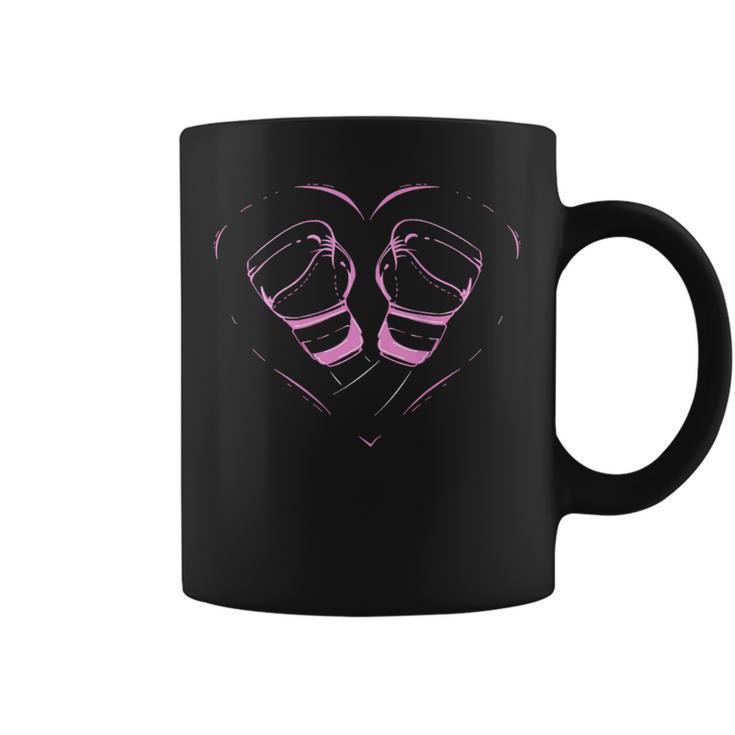 Guantes De Boxeo Calor Rosa Boxer In Mangas Taza de café