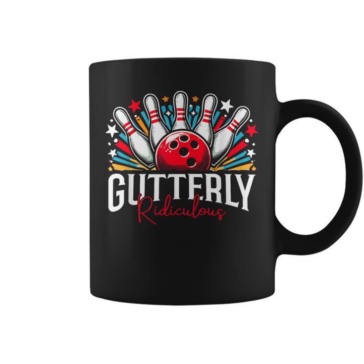Gutterly とんでもないボーリングスポーツボウラー コーヒーマグ