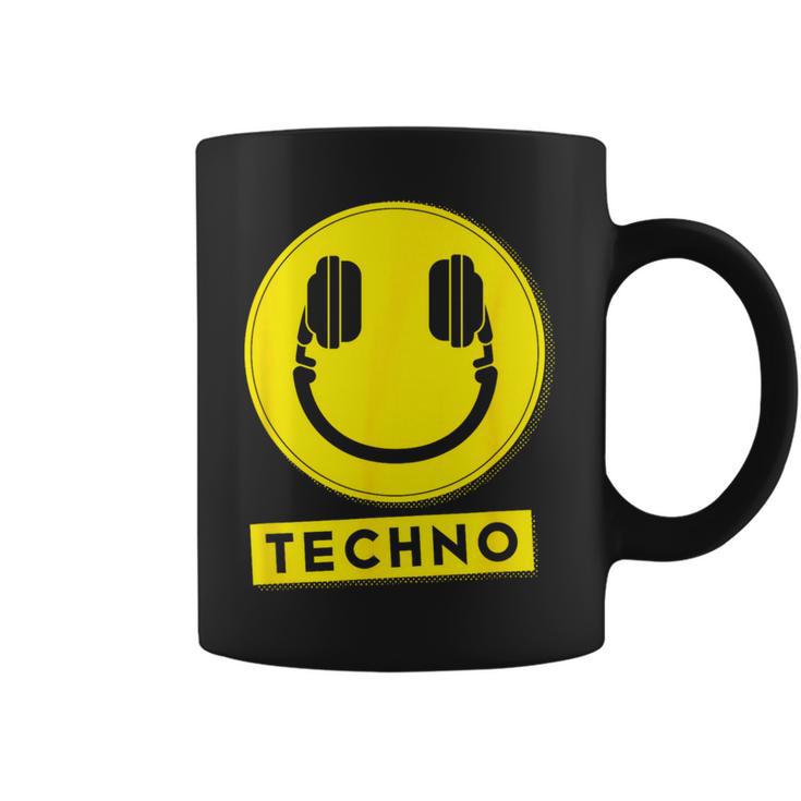 Hardcore Rave Music Raver 90S Edm Dj Rave House-Music Techno コーヒーマグ