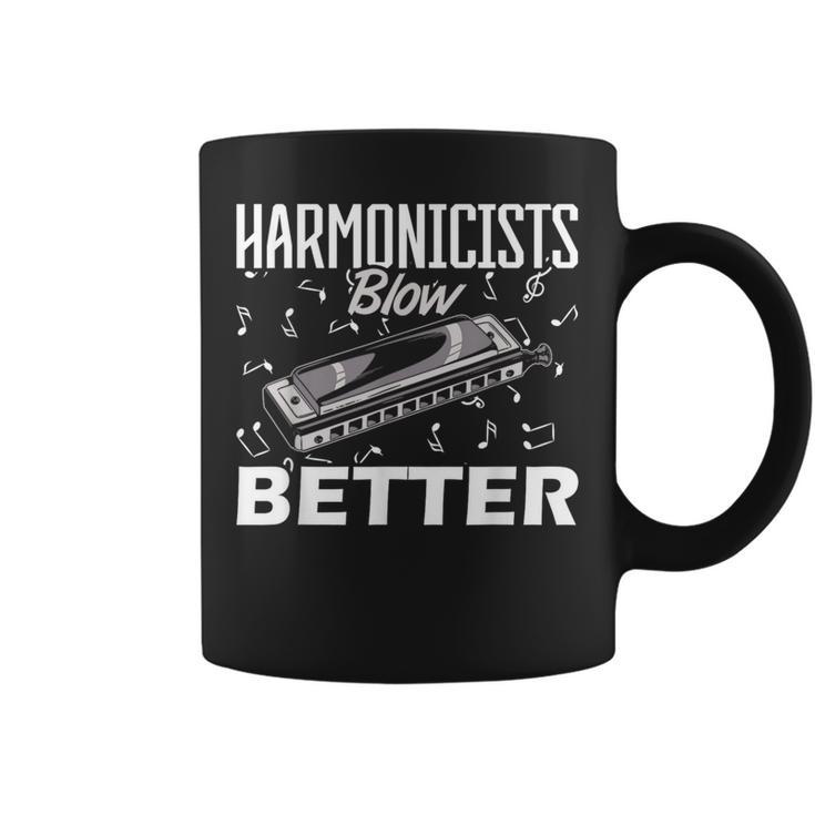 Harmonicists Blow Better ハーモニカ コーヒーマグ