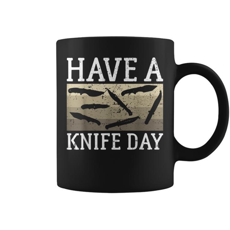 Have A Knife Day Knife Collector コーヒーマグ