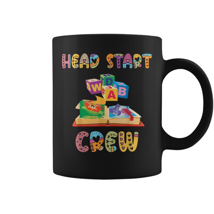 Head Start Crew Book ABC Block Headstart Teacher Arts Men Women Graphic Print Coffee Mug