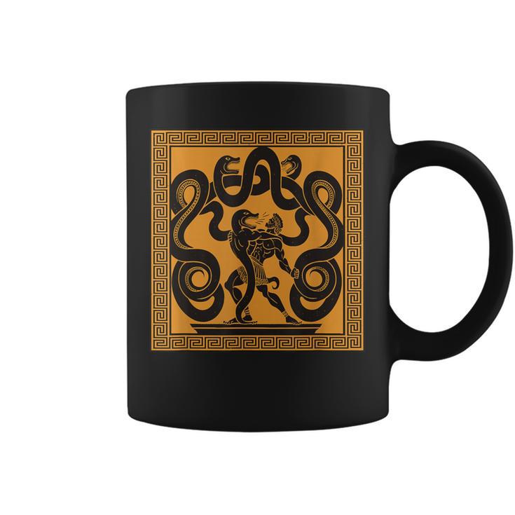 Heracles Guerrero Olímpico Mitología Griega Arte Grecia Mito Taza de café