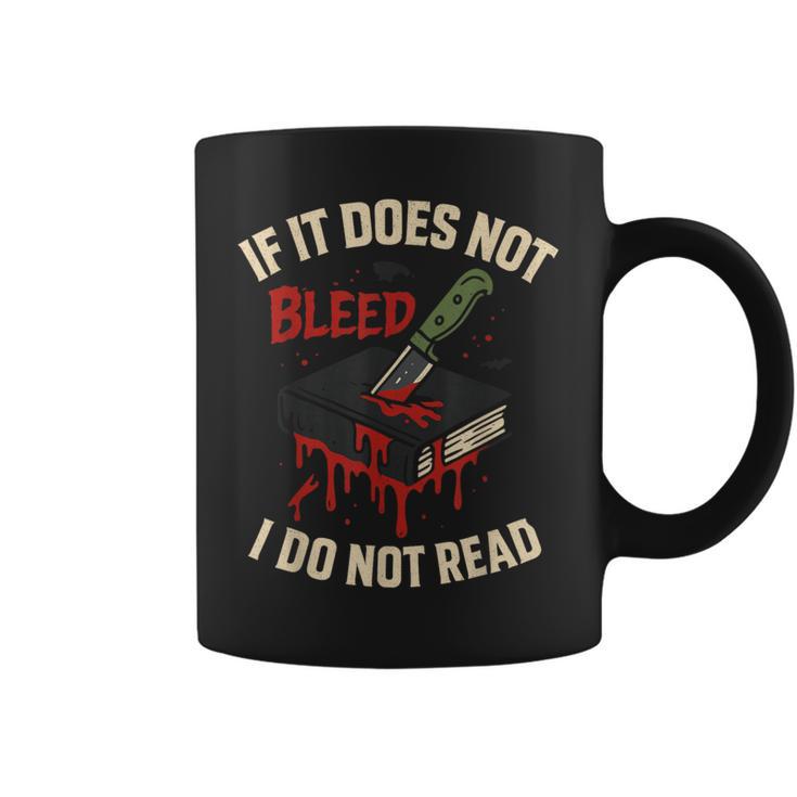 Horror Book Club Creepy Reader Gothic Fiction Thriller Fan Graphic Print Coffee Mug