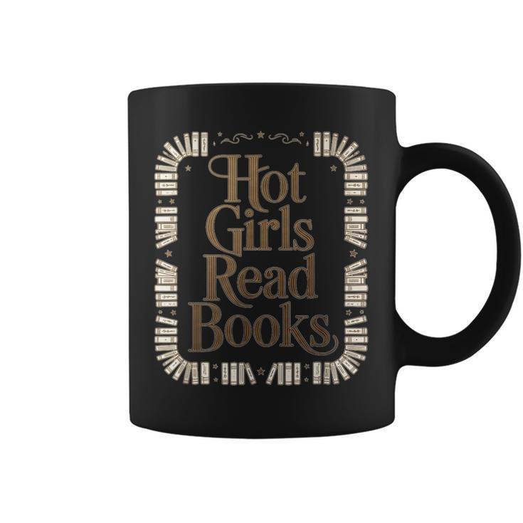 Hot Girls Read Books Graphic Print Coffee Mug