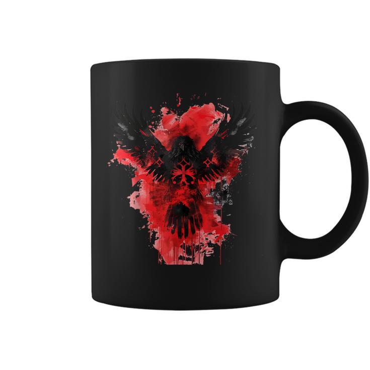 Huginiking Raven Odinsalhalla 北欧神話 コーヒーマグ