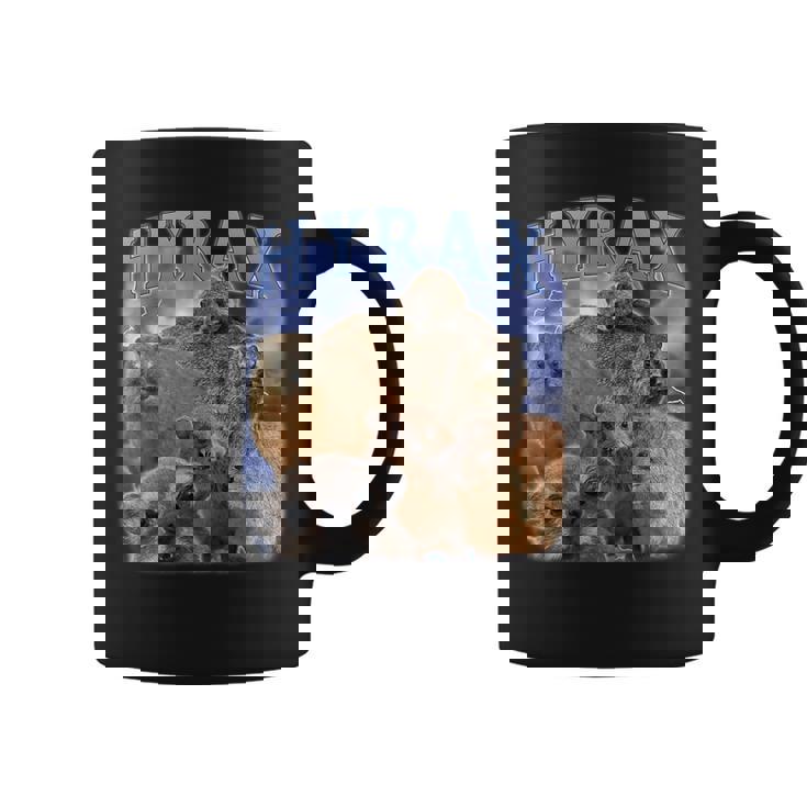 Hyrax Fire Meme Animal Lover ユーモア ロック ハイラックス コーヒーマグ