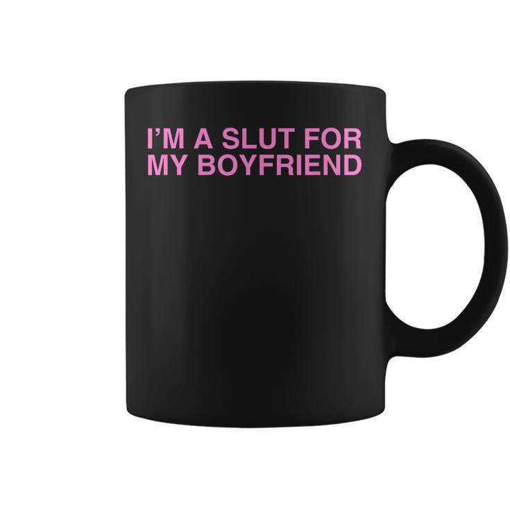 I'm Alut For My Boyfriend Y2k カップル 風刺殺 コーヒーマグ