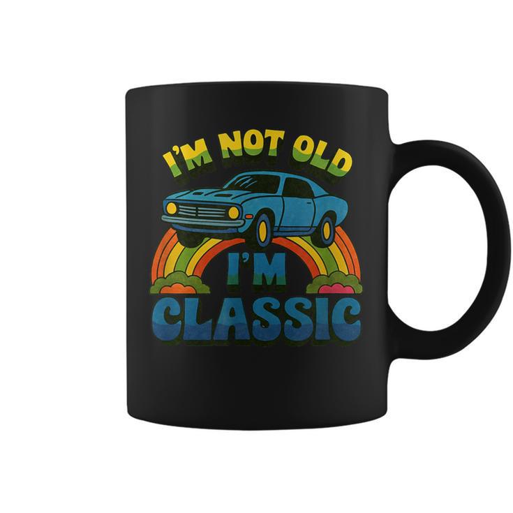 I'm Not Old I'm Classic ビンテージカー 誕生日デザイン コーヒーマグ