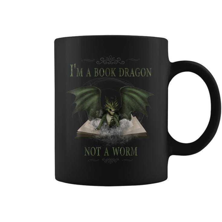 I'm A Dragon Not A Worm Book Graphic Print Coffee Mug