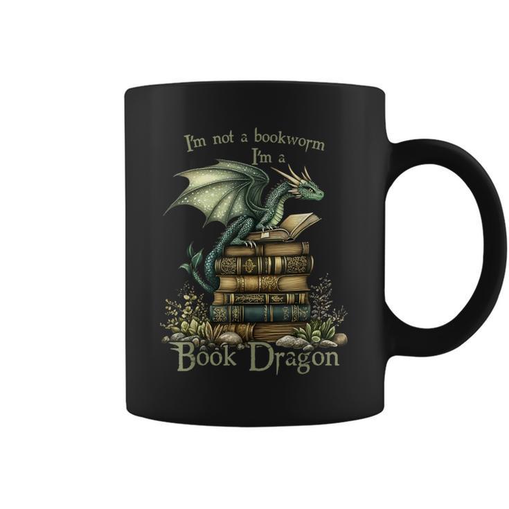 I'm Not a Bookworm Fantasy Reading Book Lovers Graphic Print Coffee Mug