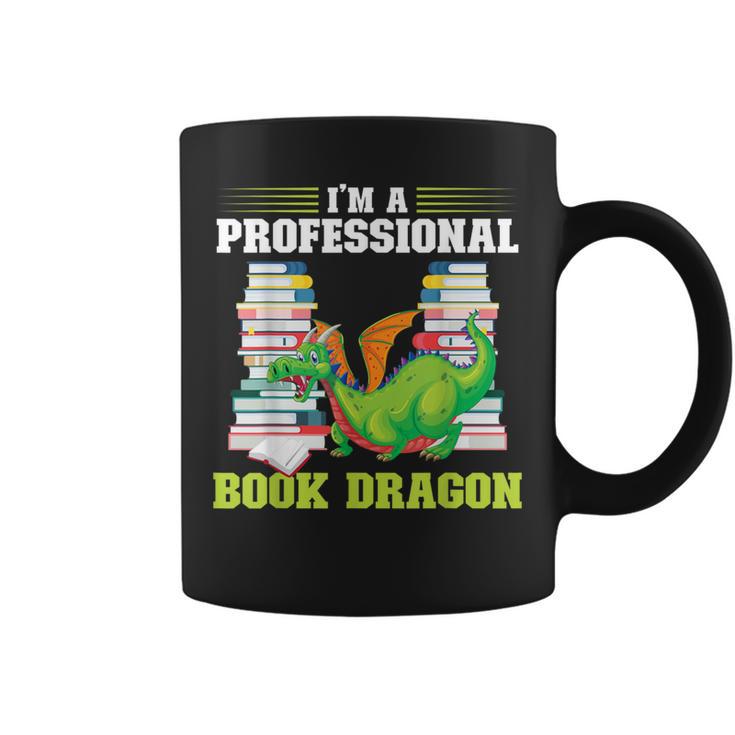 I'm a Professional Book Dragon Mythical Creatures Graphic Print Coffee Mug