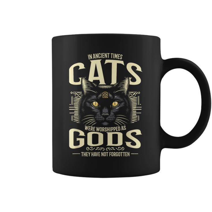 In Ancient Times Cats Were Worship As Gods Pet Lover コーヒーマグ
