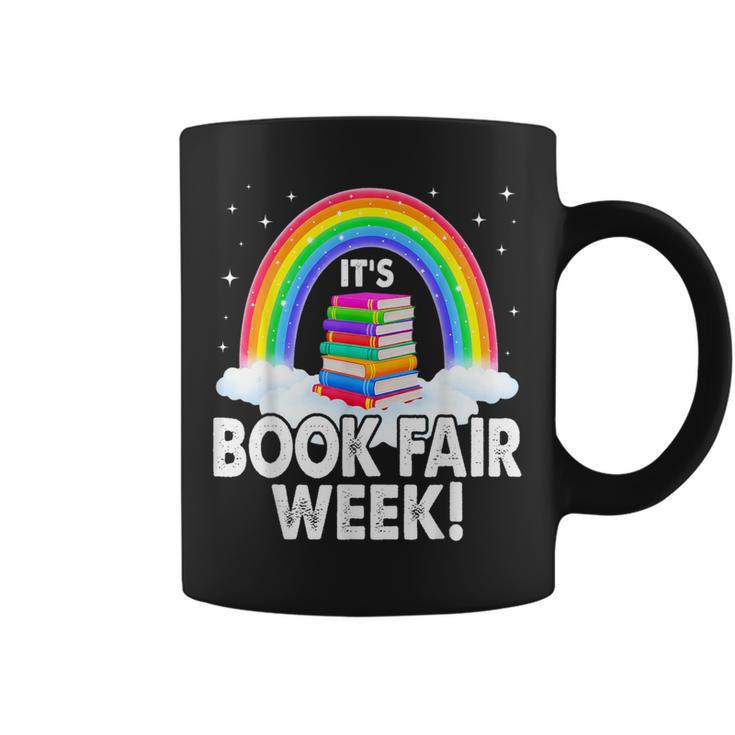 It's Book Fair Week Librarian Library Literacy Reading Graphic Print Coffee Mug