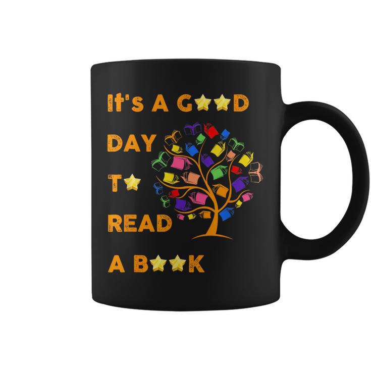 It's a Good Day To Read a Book Children's Book Week- Fall Graphic Print Coffee Mug