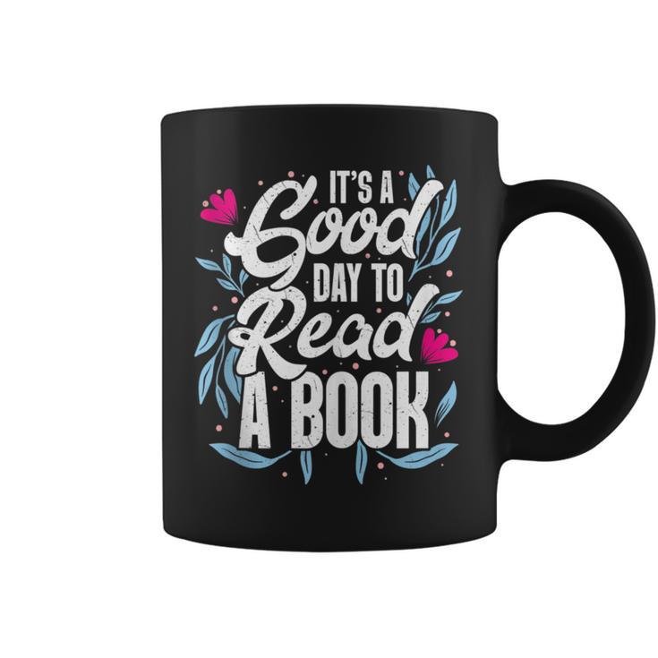 It's Good Day To Read A Book Graphic Print Coffee Mug