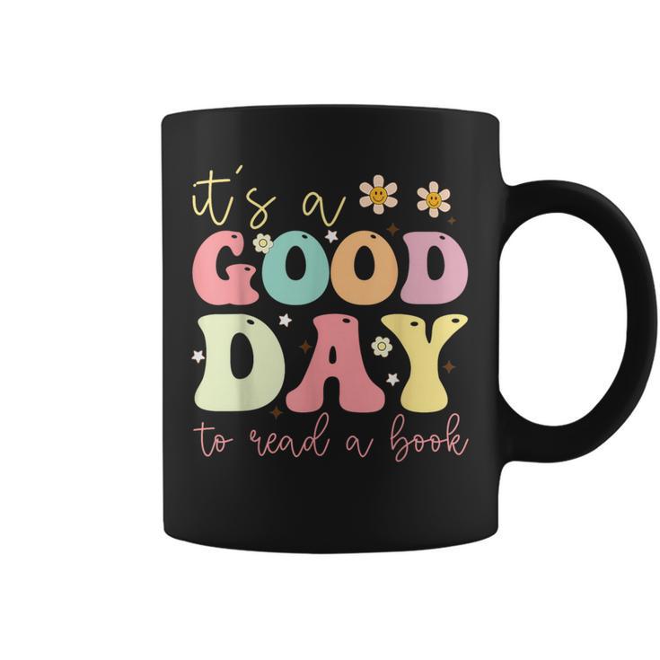 It’s A Good Day To Read A Book Lovers Library Reading Women Graphic Print Coffee Mug
