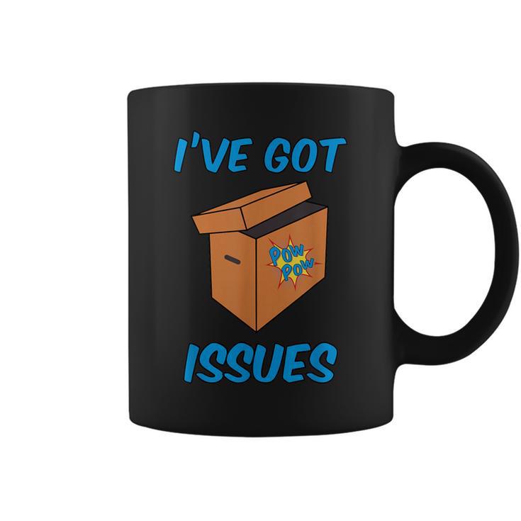 I'Ve Got Issues Comic Book CollectorShirt Graphic Print Coffee Mug I'Ve Got Issues Comic Book CollectorShirt Graphic Print Coffee Mug