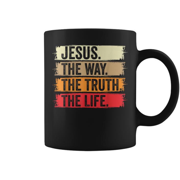 Jesus The Way The Truth Life Erse Christian Worship コーヒーマグ
