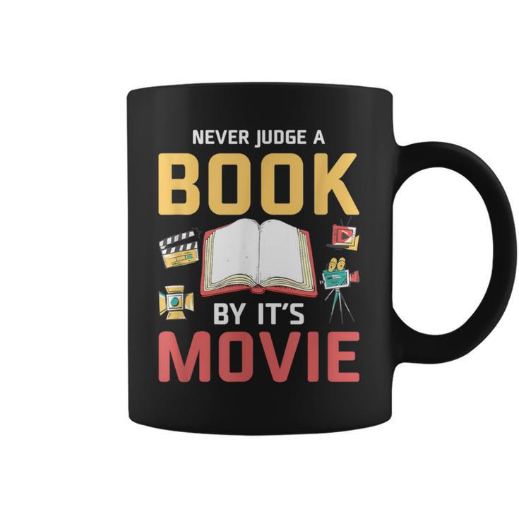Never Judge A Book By It's Movie Reading Graphic Print Coffee Mug