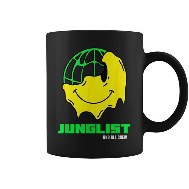 Junglist ドラムとベース Dnb スマイリー コーヒーマグ