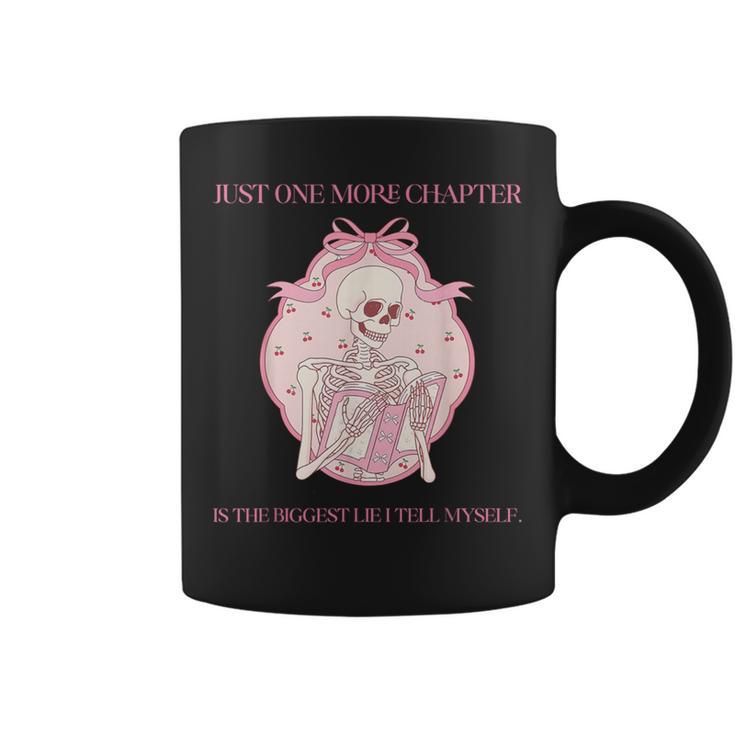 Just One More Chapter Is The Biggest Lie I Tell Myself Book Graphic Print Coffee Mug