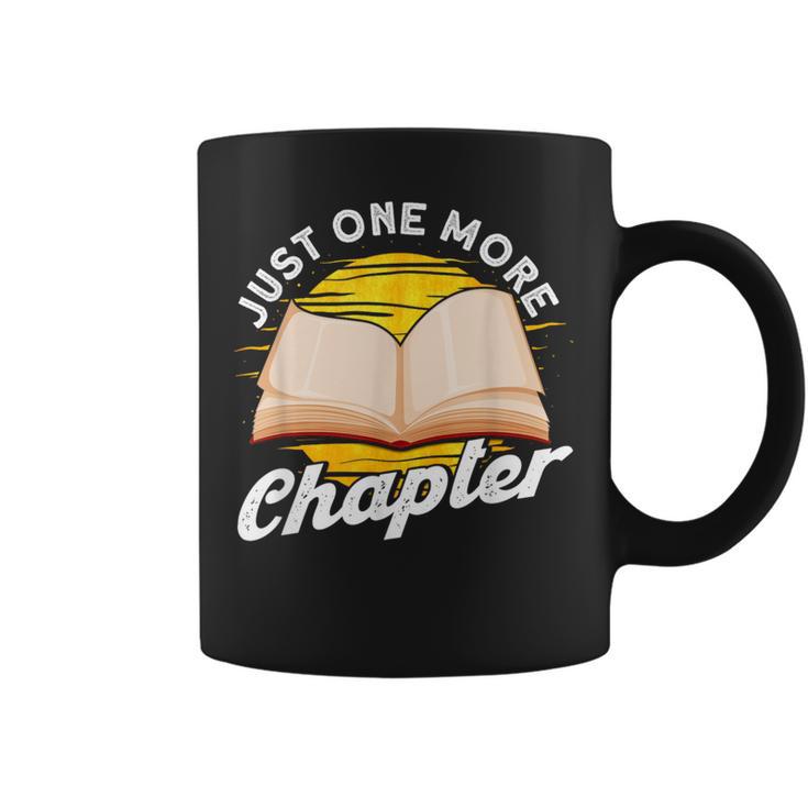 Just One More Chapter Book Reading Bookworm Graphic Print Coffee Mug Just One More Chapter Book Reading Bookworm Graphic Print Coffee Mug