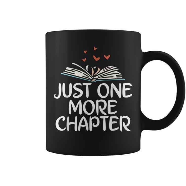 Just One More Chapter Book Reading Graphic Print Coffee Mug
