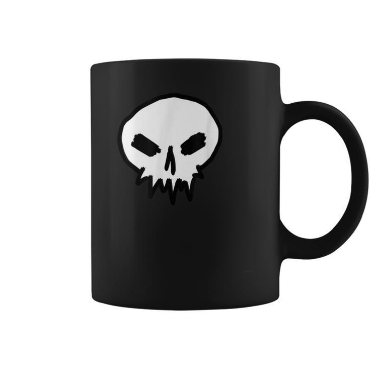 Thekull スカルシャツ ゴスデザイン パンク コーヒーマグ