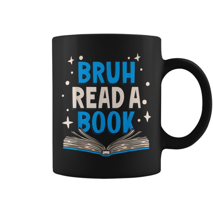Language English Teacher Bruh Read A Book Graphic Print Coffee Mug