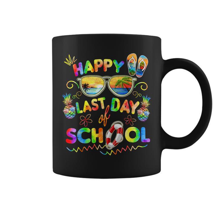Last Day Ofchool For Teacher Off Duty Tie And Dye コーヒーマグ