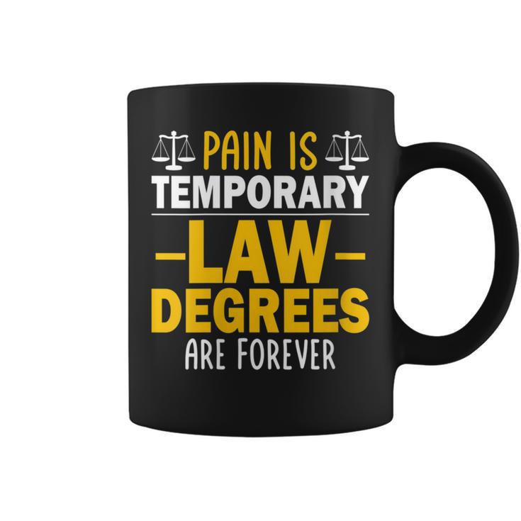 Law School Graduation Decoration Books Law Students Graphic Print Coffee Mug