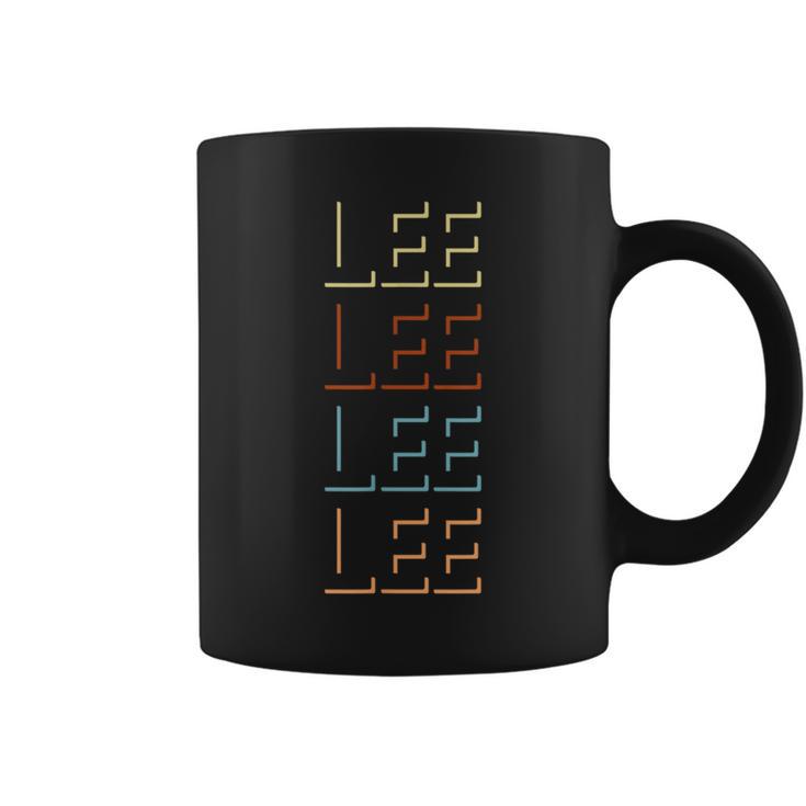 Lee First Name My Personalized Named コーヒーマグ