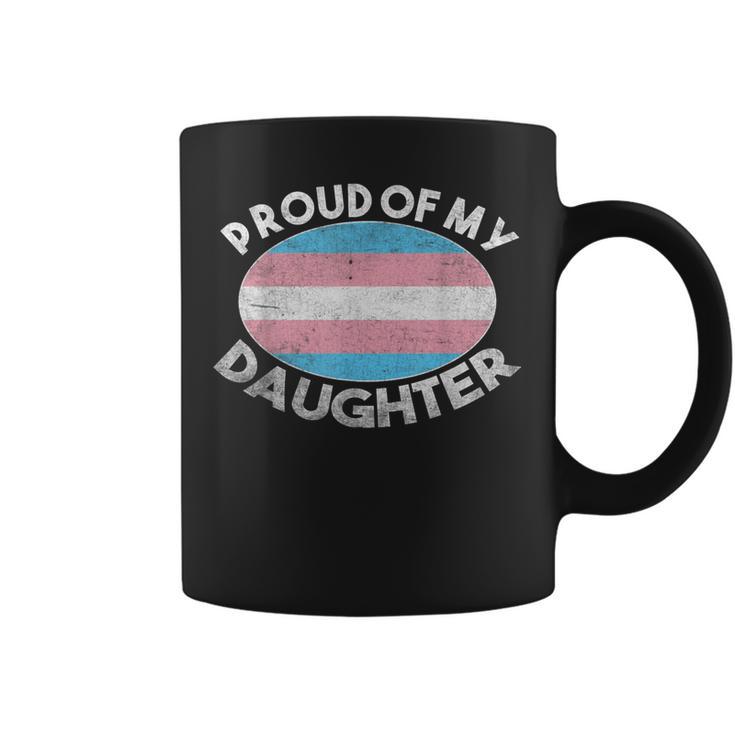 Lgbt お父さん 母 誇り Of My Transgender Daughter Transpride コーヒーマグ