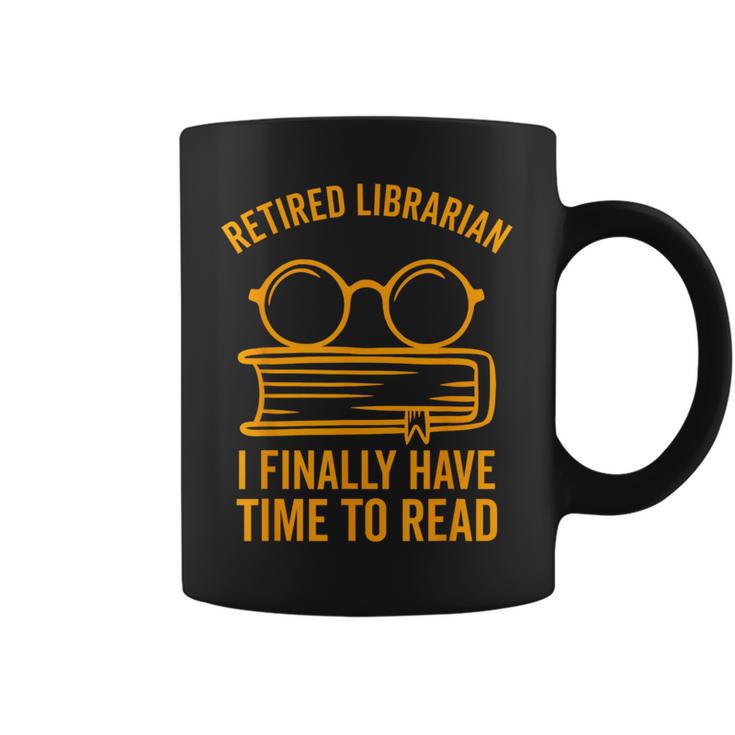 Librarian Retirement Library Books Lovers Graphic Print Coffee Mug