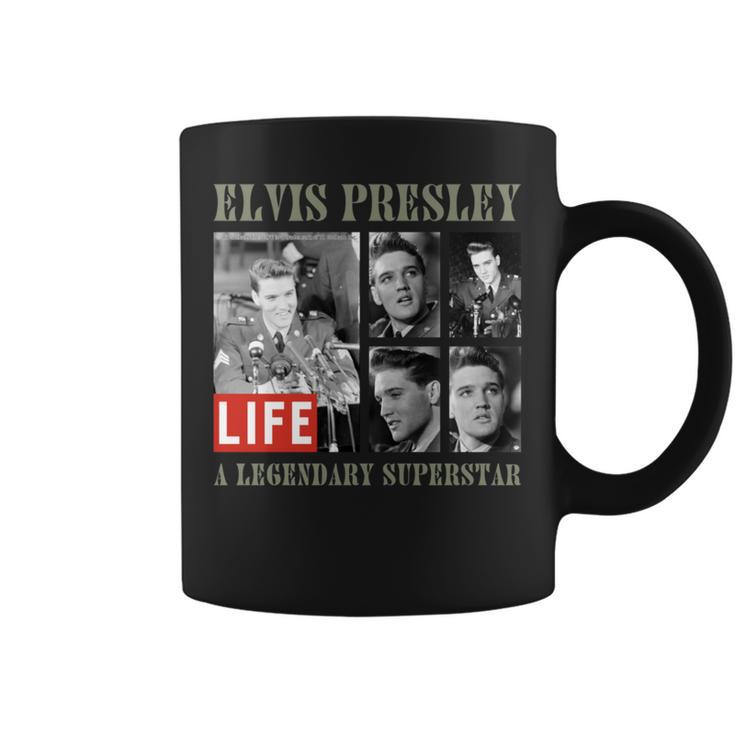 Life Picture Collection エルヴィス プレスリー（1） 長袖tシャツ コーヒーマグ