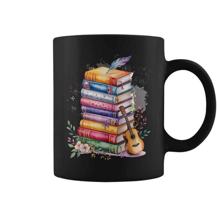 Life Of A Reader Lovers Book Nerds Bookworm Graphic Print Coffee Mug